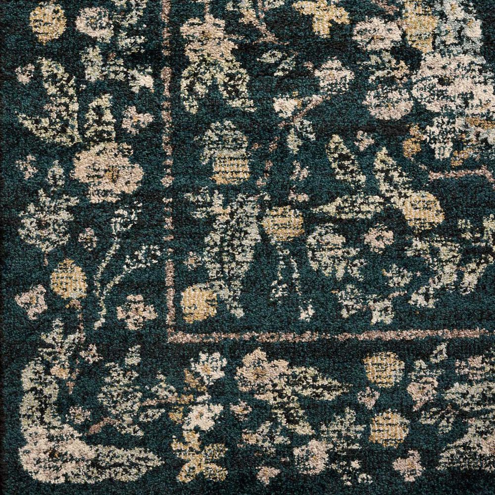 Rifle Paper Co. x Loloi Laurel Peacock Garden 6&#39;6&quot; x 9&#39;2&quot; Navy Area Rug, , large