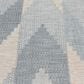 Central Oriental Melbourne Thistle 5" x 7" Lead and Tidepool Area Rug, , large