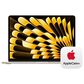 Apple MacBook Air 13.6" Laptop - Apple M4 chip 10-core CPU - 24GB RAM - 10-core GPU - 512GB SSD in Starlight with 3-Year AppleCare+, , large