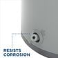 GE Appliances 36-Gallon Top Port Lowboy Electric Water Heater in Gray, , large