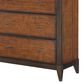 St Claire Home Fenmore 6-Drawer Chest in Mocha and Distressed Cherry, , large