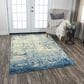 RIZZY Impressions IMP107 5" x 8" Blue Area Rug, , large