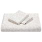 Leopard Print 3-Piece King Duvet Cover Set in Cream, , large