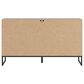 Ashley Deanlow 6-Drawer Dresser in Honey Brown and Dark Pewter, , large