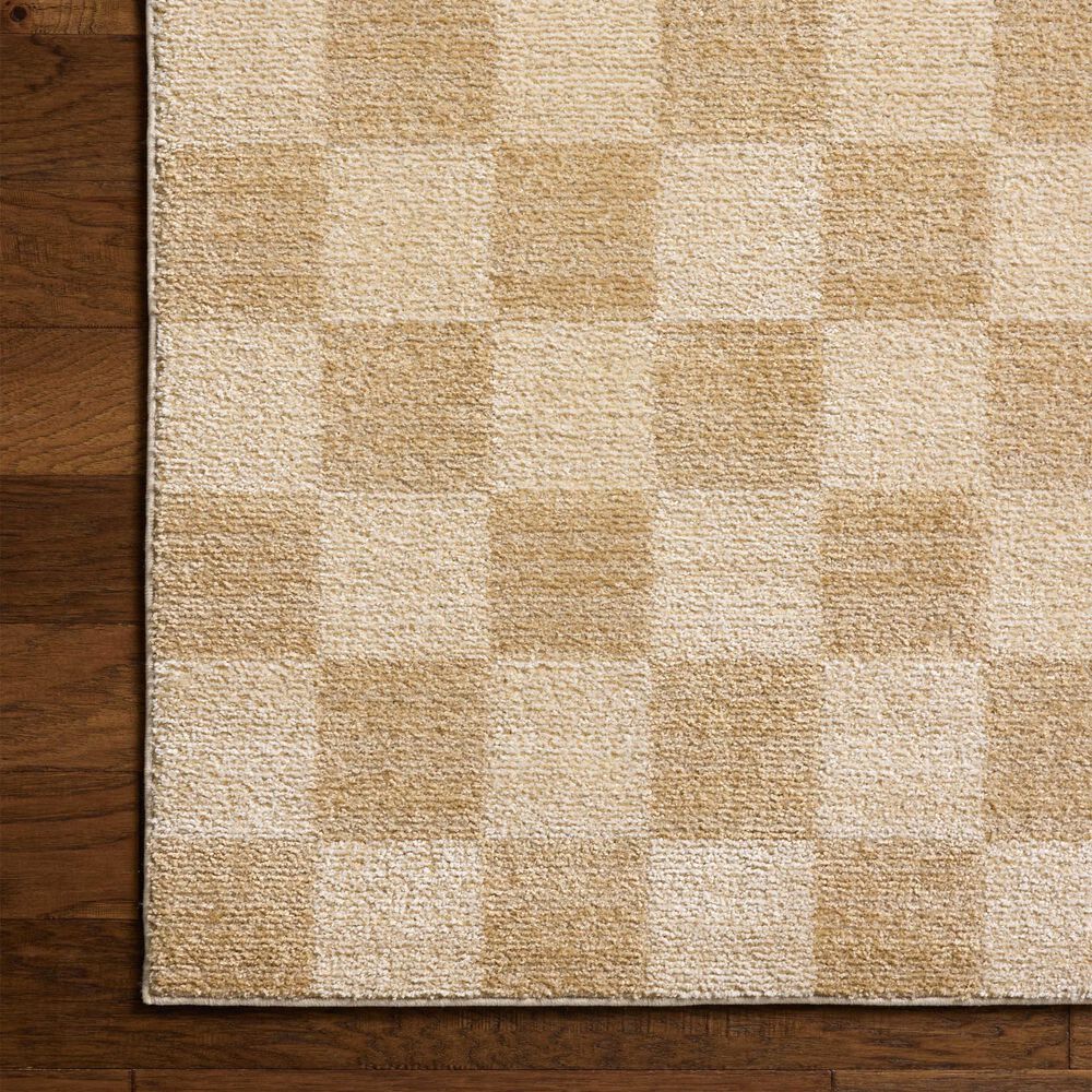 Chris Loves Julia x Loloi Calvin Wheat and Ivory 7'10" x 10' Area Rug, , large