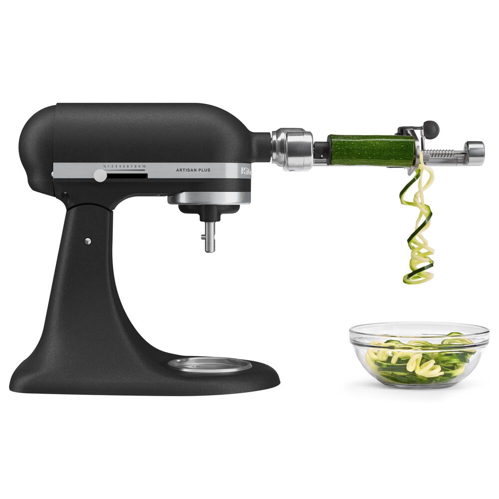 KitchenAid Artisan Plus 5-Quart Stand Mixer in Cast Iron Black, , large