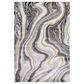 Safavieh Craft CFT819F 5"3" x 7"6" Grey and Gold Area Rug, , large