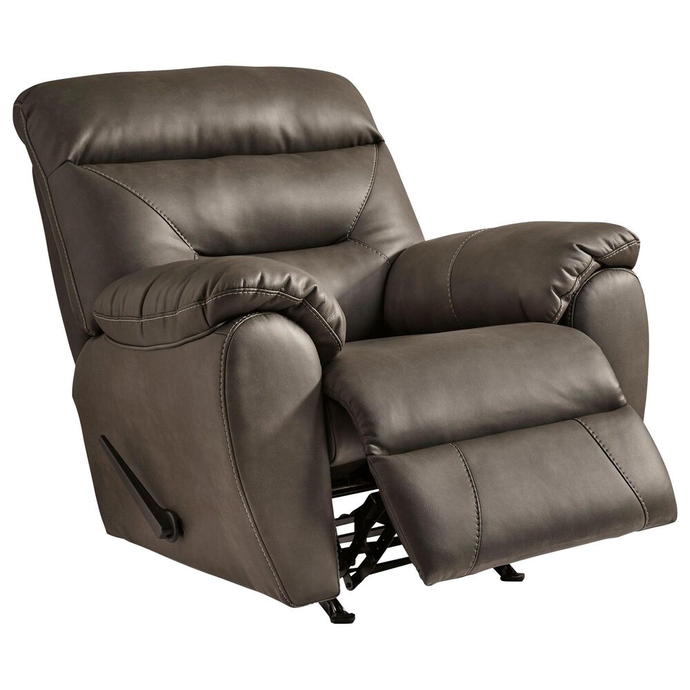 Ashley Elksworth Manual Rocker Recliner in Ash, , large