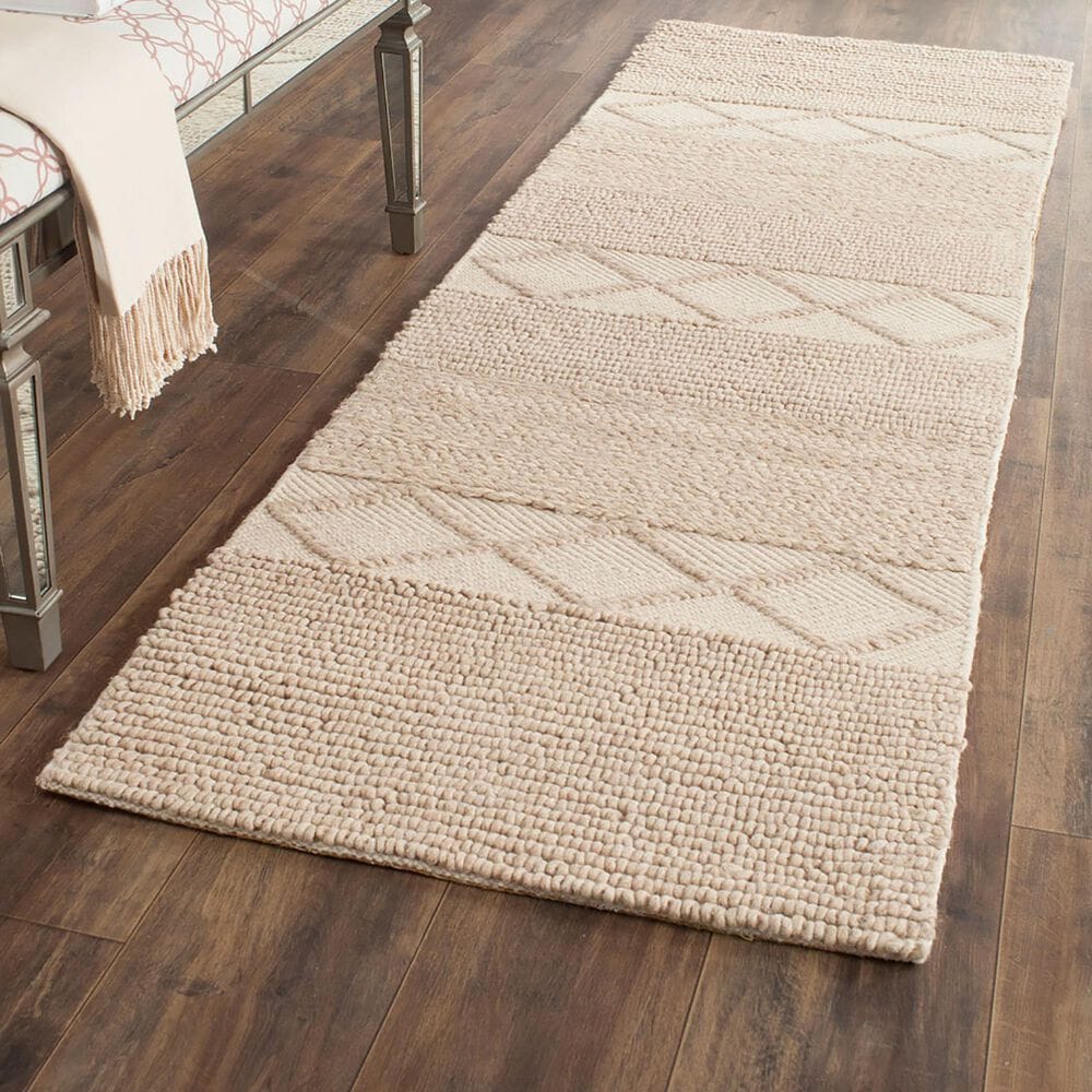 Safavieh Natura NAT217A NAT217A 2&#39;3&quot; x 6&#39; Beige Runner, , large
