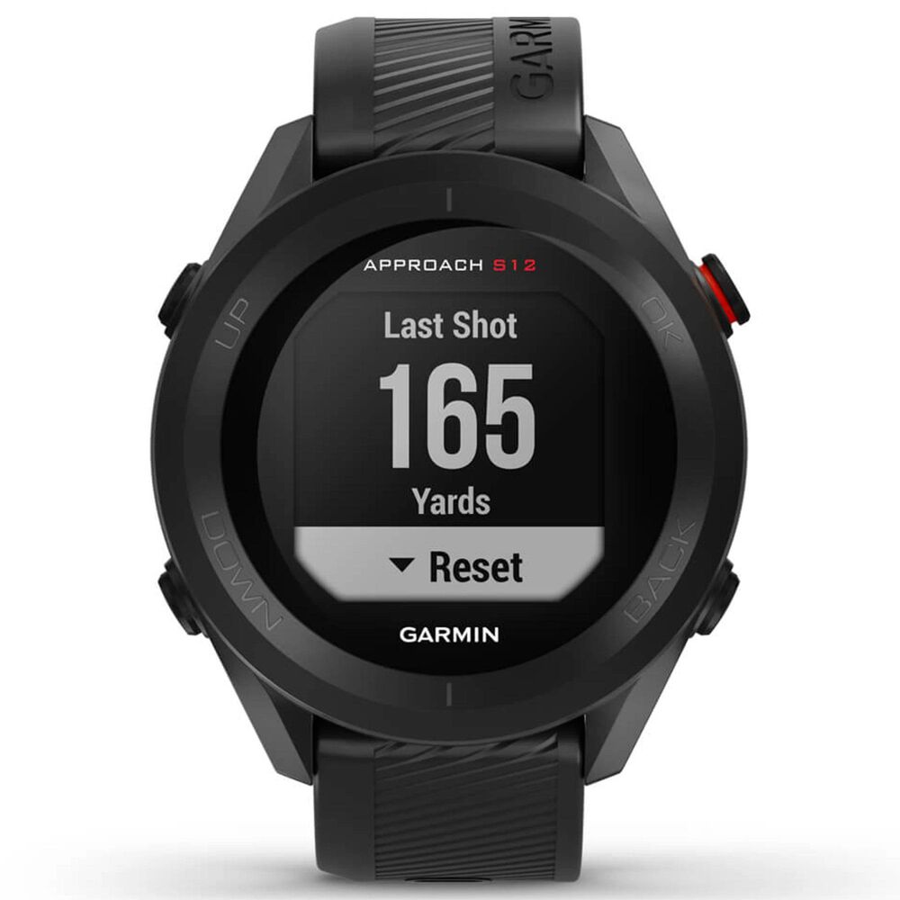 Garmin Approach S12 Smartwatch 42mm in Black, , large