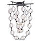 Golden Lighting Pearla 28" LED Pendant in Matte Black, , large
