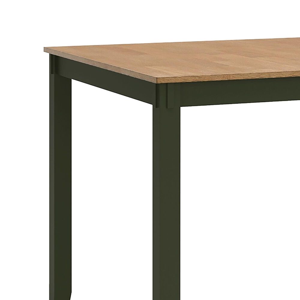 Ashley Gesthaven 5-Piece Counter Height Dining Set in Natural and Green, , large
