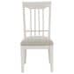 Ashley Trestle Dining Table and Chairs in Antique White and Brown, , large