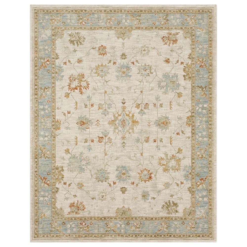 Karastan Adalia Iznik 10" x 14" Cream Area Rug, , large