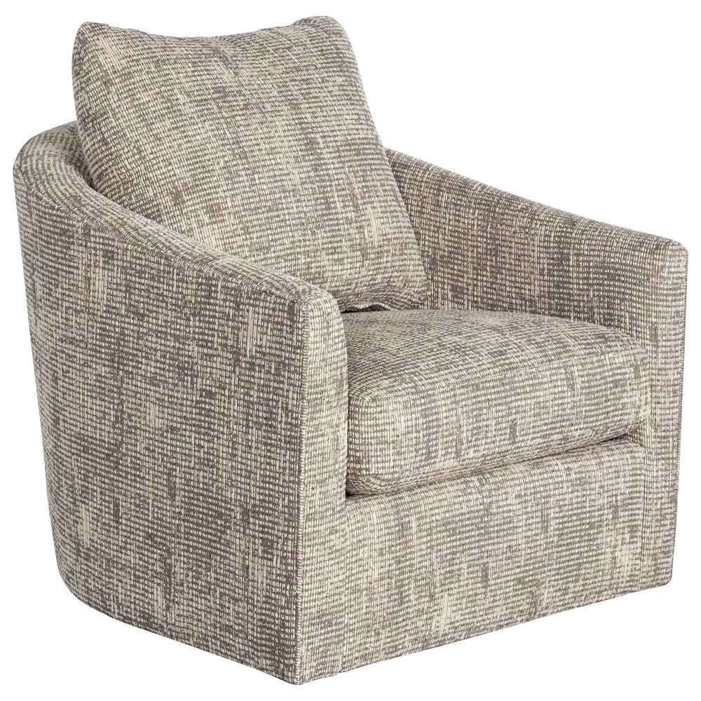 Bernhardt Astoria Swivel Chair in Tan Nebraska Furniture Mart