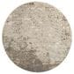 Amer Rugs Alpine 7"10" Round Gray Area Rug, , large