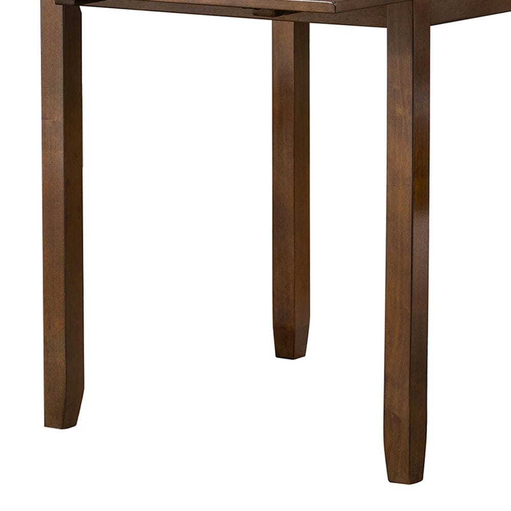 Mayberry Hill Alex Dining Drop Leaf Table and 2 Dining Side Chairs in Espresso and Black, , large