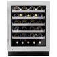 True Residential 5.5 Cu. Ft. Undercounter Wine Cabinet with Right Hinge and Glass Door in Stainless Steel, , large