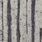 Feizy Broadfield 3"6" x 5"6" Ivory and Charcoal Area Rug, , large
