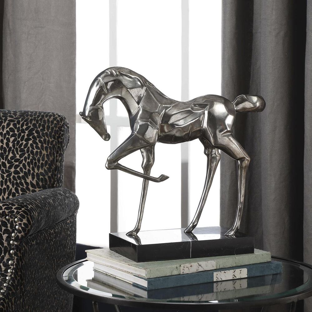Uttermost Phoenix Horse Sculpture, , large