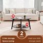 FDW 31.5" Round Coffee Table in Grey, , large