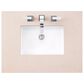 James Martin Vanities Athens 36" Single Bathroom Vanity in Glossy White with 3 cm Carrara White Marble Top and Rectangular Sink, , large