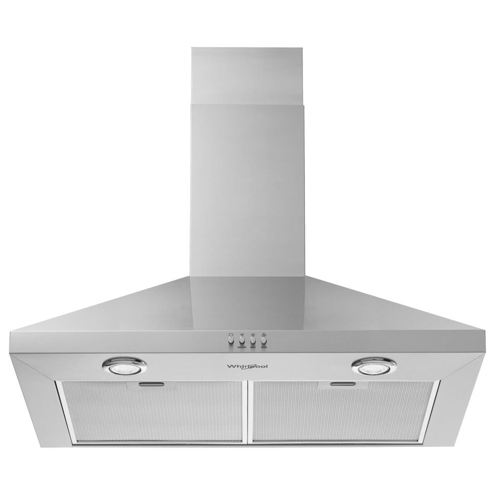 Whirlpool 30&quot; Chimney Range Hood with 300 CFM in Stainless Steel, , large