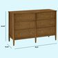 DaVinci Frem 6-Drawer Dresser in Walnut, , large