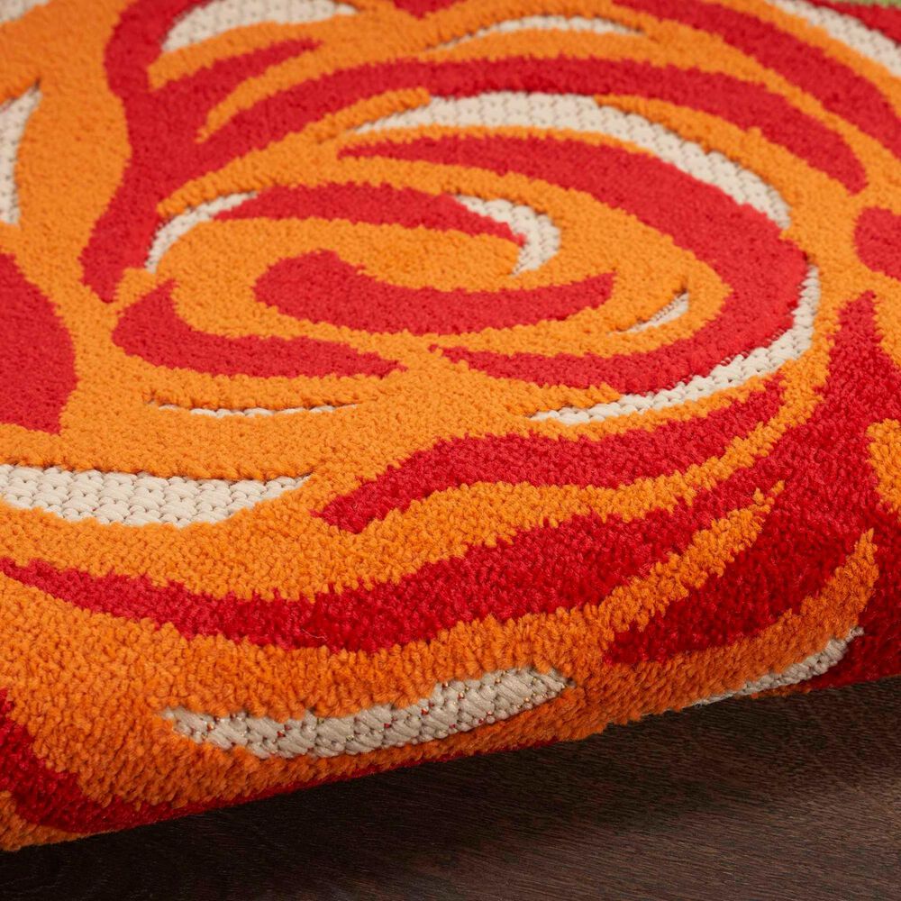 Nourison Aloha ALH32 3&#39;6&quot; x 5&#39;6&quot; Multicolor Indoor/Outdoor Area Rug, , large