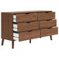 Ashley Fordmont 6-Drawer Dresser in Auburn, , large