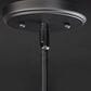 Maxim Lighting Flambeau 1-Light Mini Pendant in Black and Antique Brass, , large