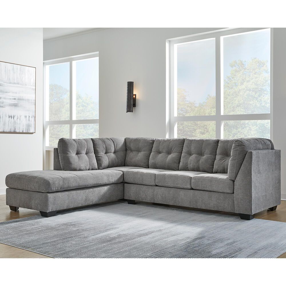 Ashley Marleton RAF Full Sofa Sleeper in Gray, , large