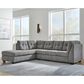 Ashley Marleton RAF Full Sofa Sleeper in Gray, , large