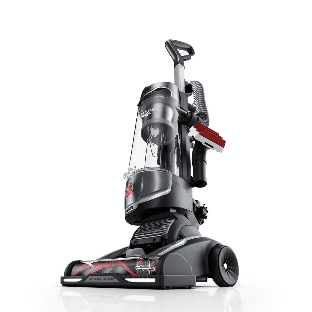 Hoover High Performance Swivel XL Pet Upright Vacuum in Black, , large