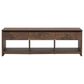 Sauder River Ranch 71" TV Stand in Grand Walnut, , large
