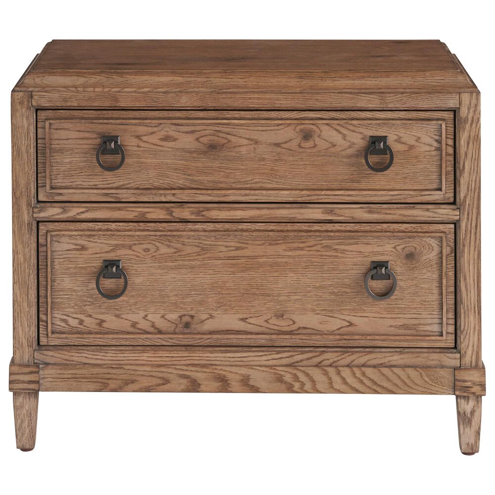 Universal Furniture Griffith Park 2-Drawer Nightstand in Sienna with AC and USB Ports, , large