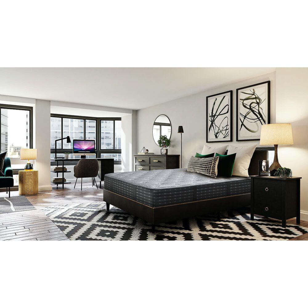 Sleeptronic Warren Ultimate Firm Twin Mattress with High Profile Box Spring, , large