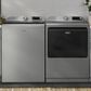 Maytag 5.3 Cu. Ft. Smart Pet Pro Top Load Impeller Washer and 7.4 Cu. Ft. Gas Smart Top Load Dryer Laundry Pair in Classic Silver, , large