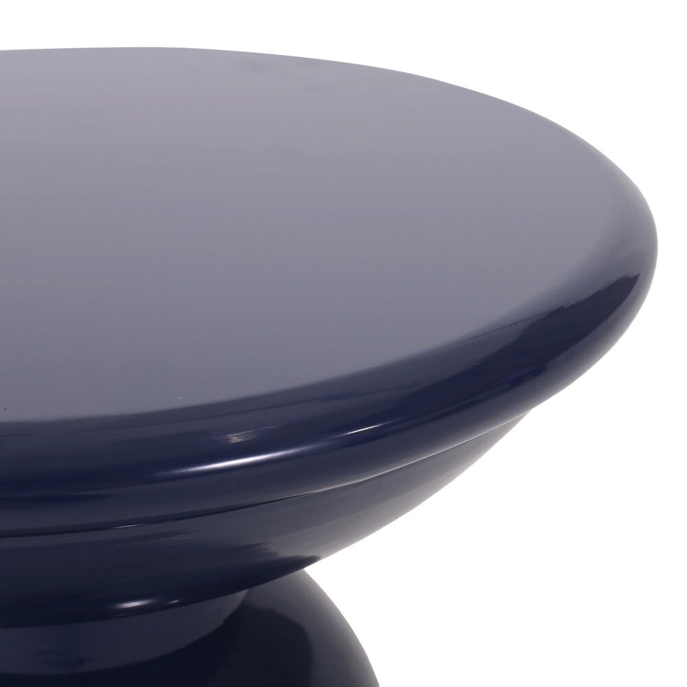 Hearth and Haven Serenita Patio Side Tables in Navy Blue &#40;Set of 2&#41;, , large