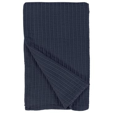 Pom Pom At Home Chatham King Matelasse Blanket in Navy, , large