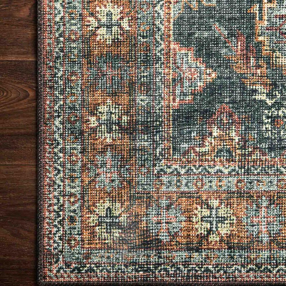 Loloi II Skye SKY-10 7&#39;6&quot; x 9&#39;6&quot; Sea and Rust Area Rug, , large