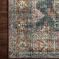 Loloi II Skye SKY-10 7"6" x 9"6" Sea and Rust Area Rug, , large
