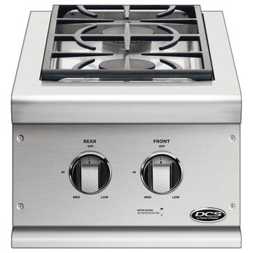 DCS Built-In Natural Gas Double Side Burner in Stainless Steel, , large