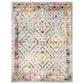 Safavieh Madison MAD418F 10" x 14" Grey and Yellow Area Rug, , large