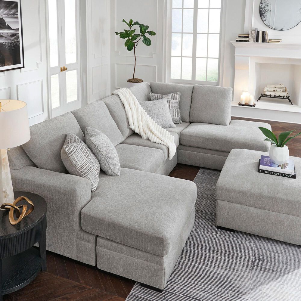 Ashley Gabyleigh Ottoman with Storage in Nickel, , large