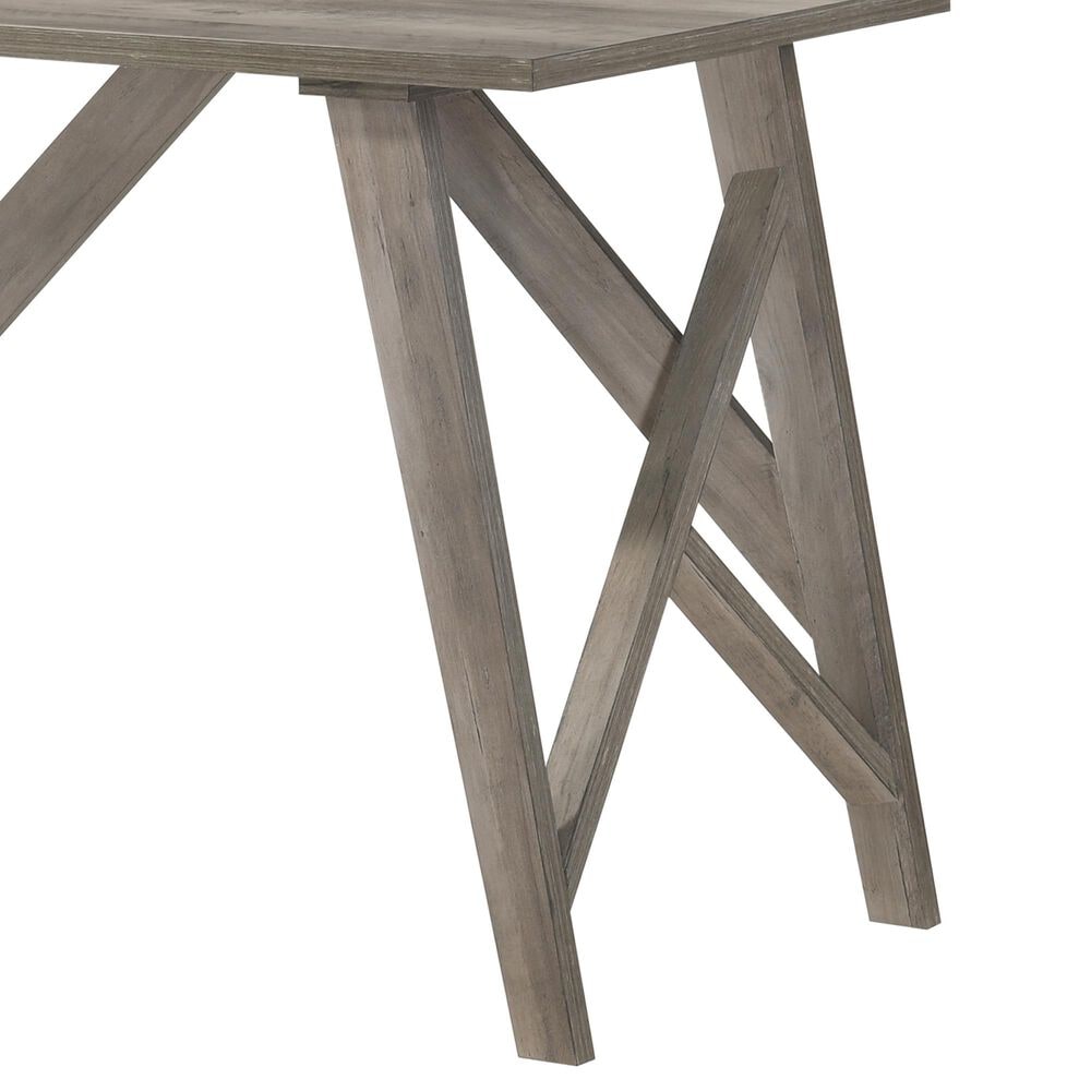 Everly Living Jewel Computer Desk in Light Gray, , large