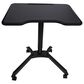 HP Adjustable Sit/Stand Laptop Desk in Black, , large