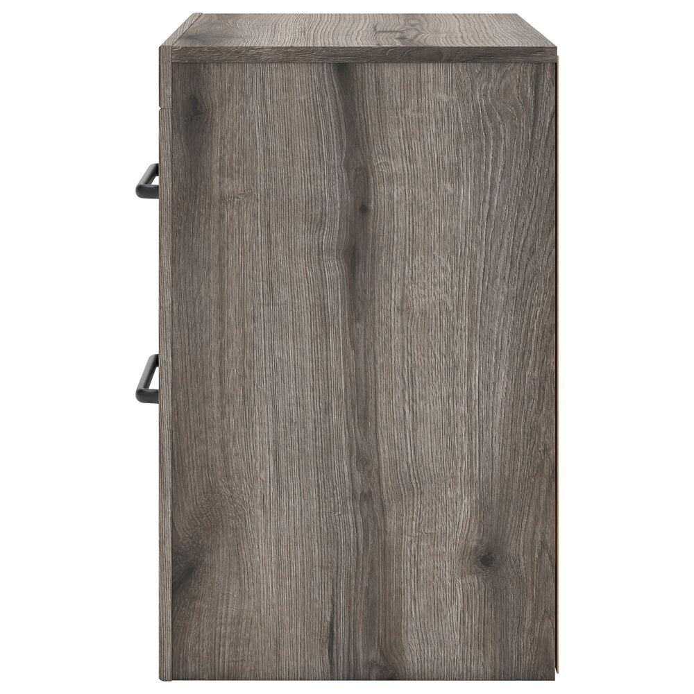 Ashley Graystorm 2-Drawer Nightstand in Weathered Gray, , large