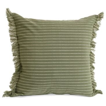 18" x 18" Throw Pillow in Green, , large