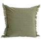 18" x 18" Throw Pillow in Green, , large